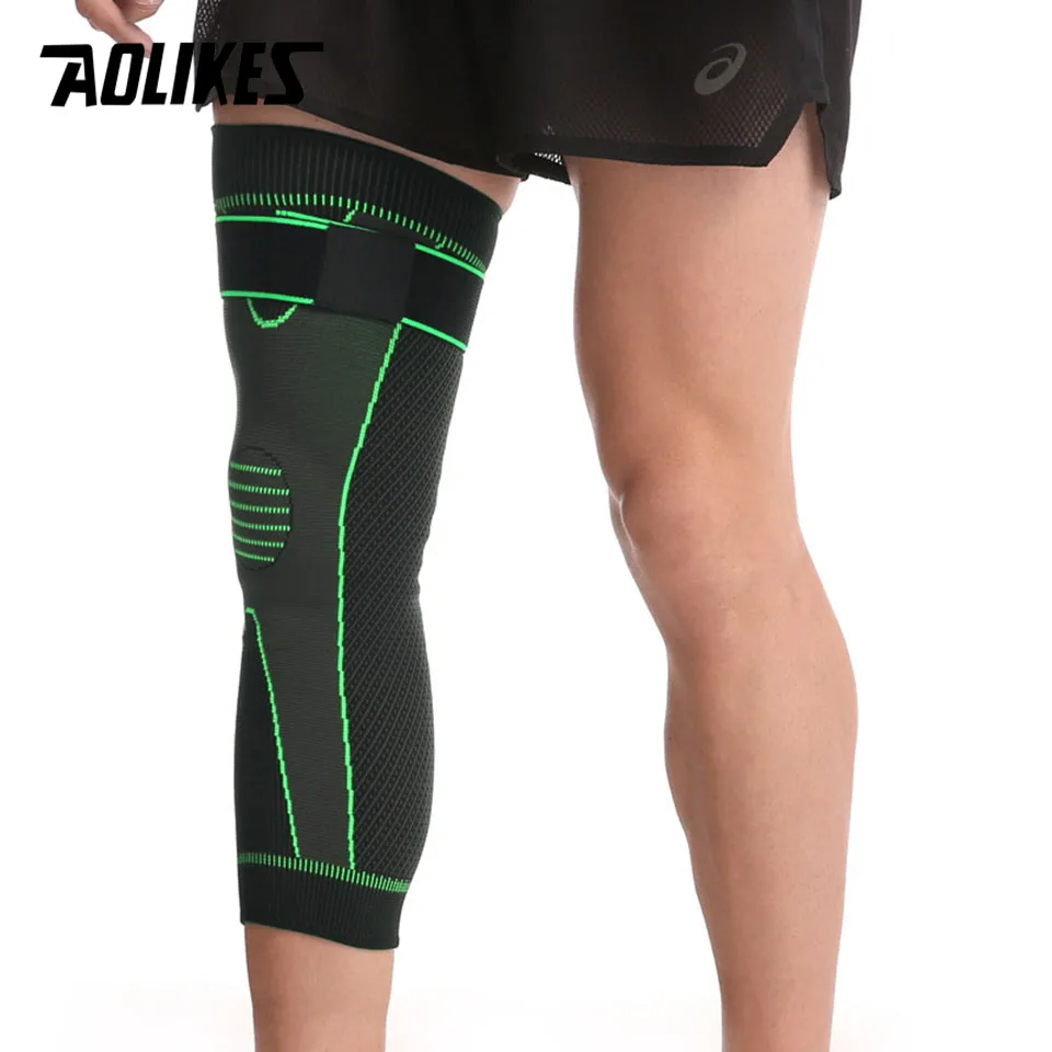 Compression Knee Support Sleeve Pad Brace 1PCS for Volleyball Running