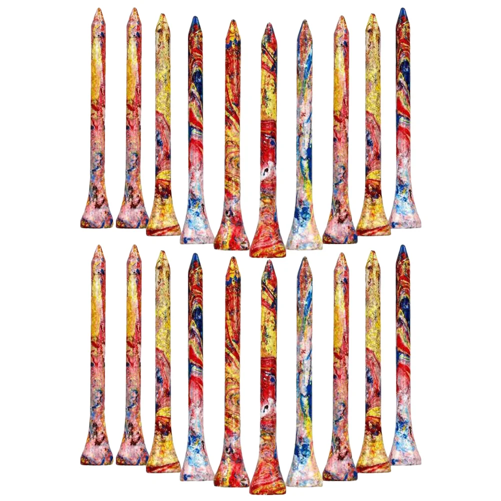 20 Pcs Golf Practical Tees Spike Sturdy Spikes Shoes Ball Stud Replaceable Pegs Lotus Tree Professional