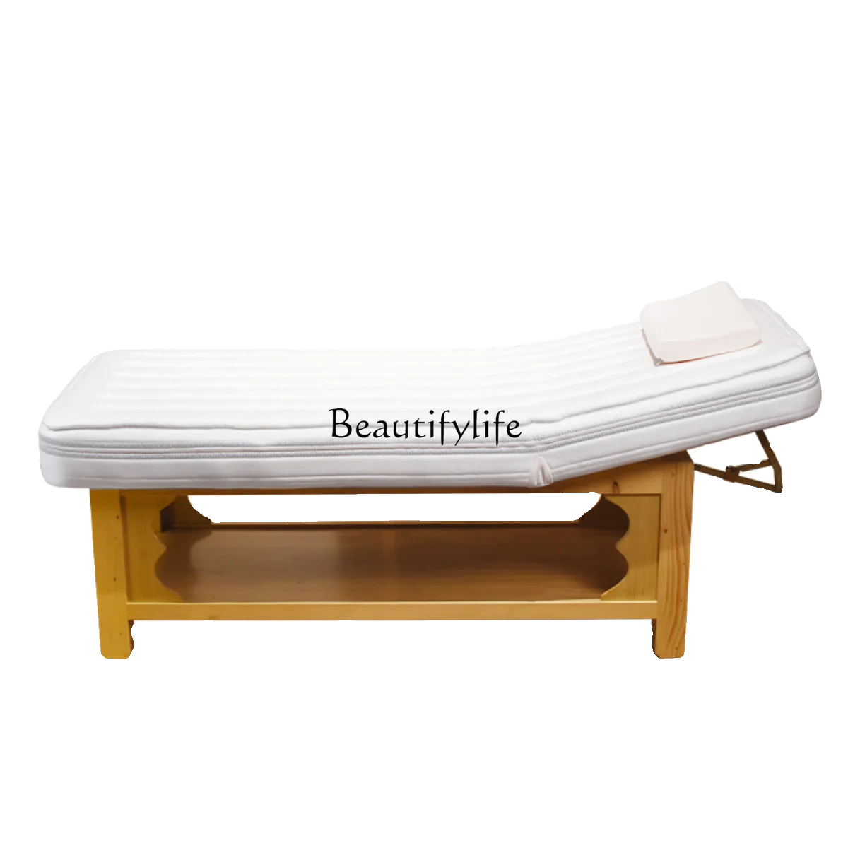 Solid Wood Latex Facial Bed Beauty Salon Special Medical Massage Physiotherapy Bed solid wood facial bed electric lifting and foldable constant temperature heating physiotherapy bed