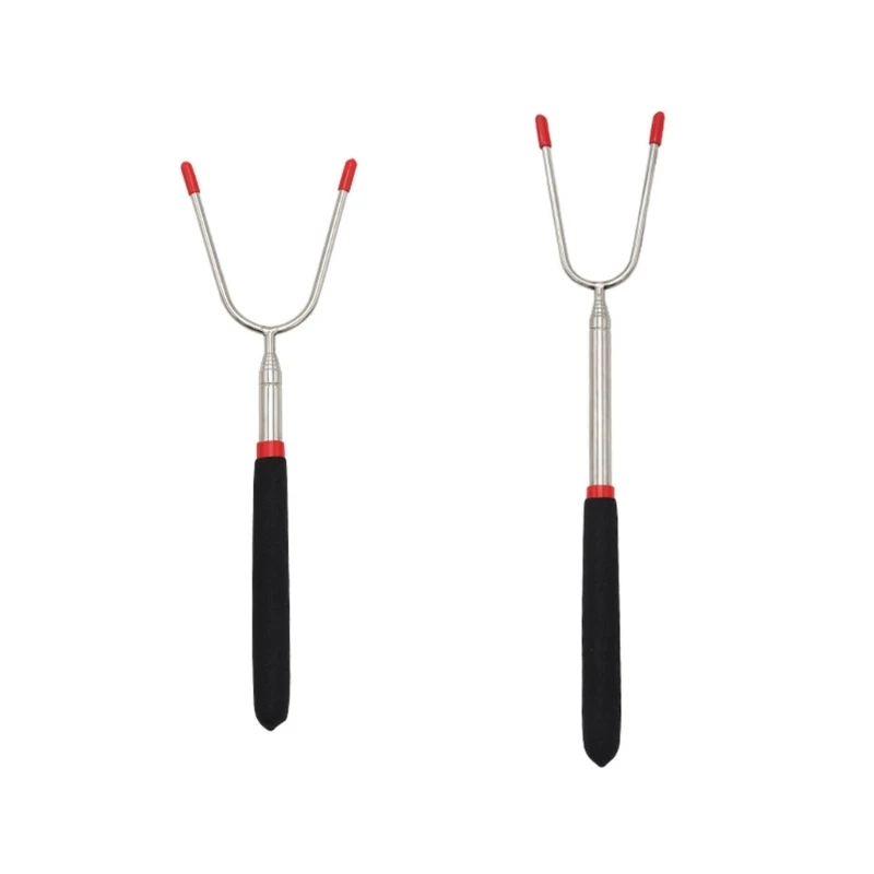 

BBQ Telescoping Smores-Skewers Marshmallow-Roasting Sticks Campfire-Roasting