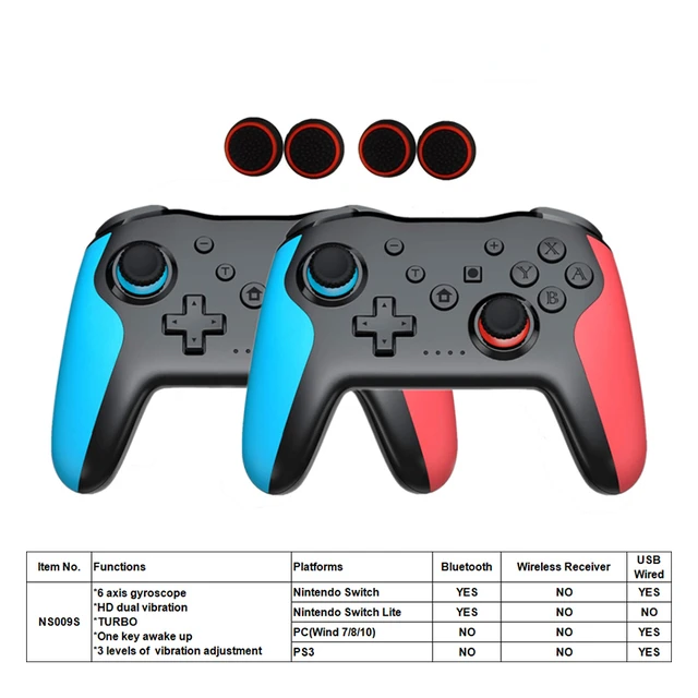 2.4g Wireless Bluetooth Controller Nintendo Switch - 2pcs