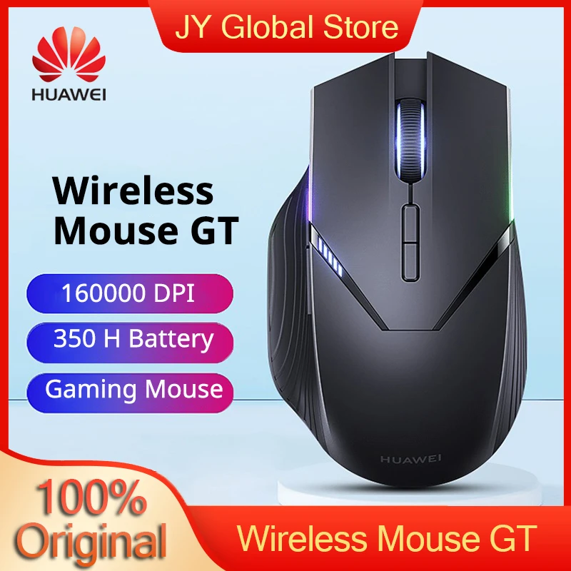 microsoft wireless mouse 1000 2022 HUAWEI Wireless Mouse GT USB 2.0 Computer Mouse Gaming RGB Mause Gamer Mouse 16000 DPI 1000 Hz Support Wired/Bluetooth 2.4G best office mouse