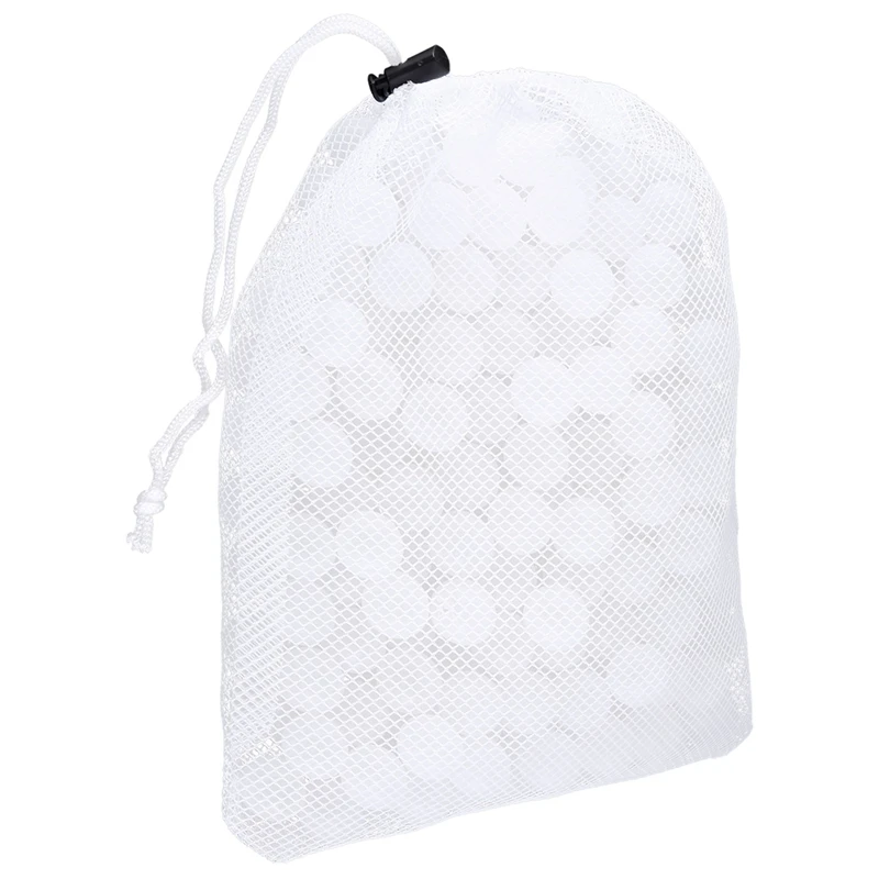 Sous Vide Cooking Balls Bpa Free 20Mm 250 Palline Con Sacchetto Di Asciugatura A Rete Per Fornelli Anova Joule Cottura A Bagno D'Acqua E Sous Vide Co