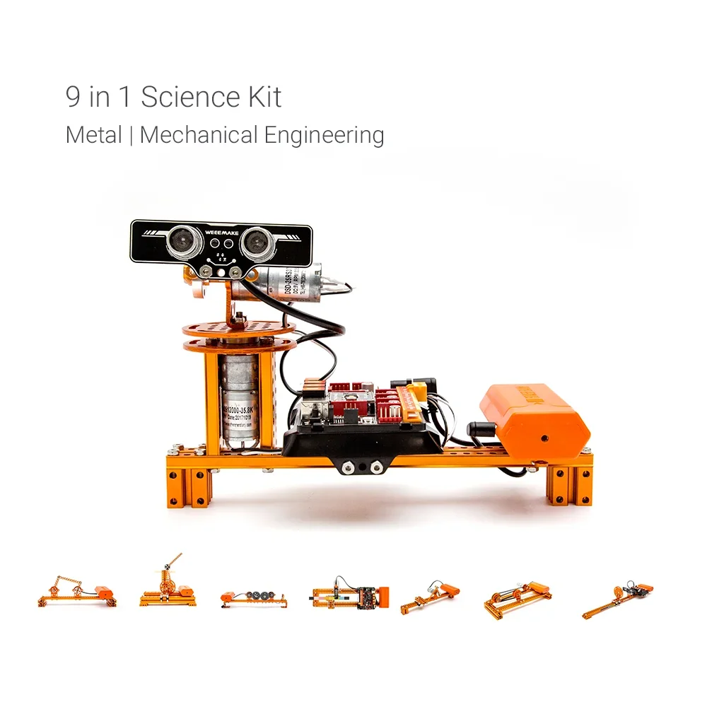 마이야탕글로벌 베스트셀러 9-in-1 과학 키트 DIY 과학 프로젝트 과학 프로그래밍 교육용 장난감 키트 어린이용 STEAM AP