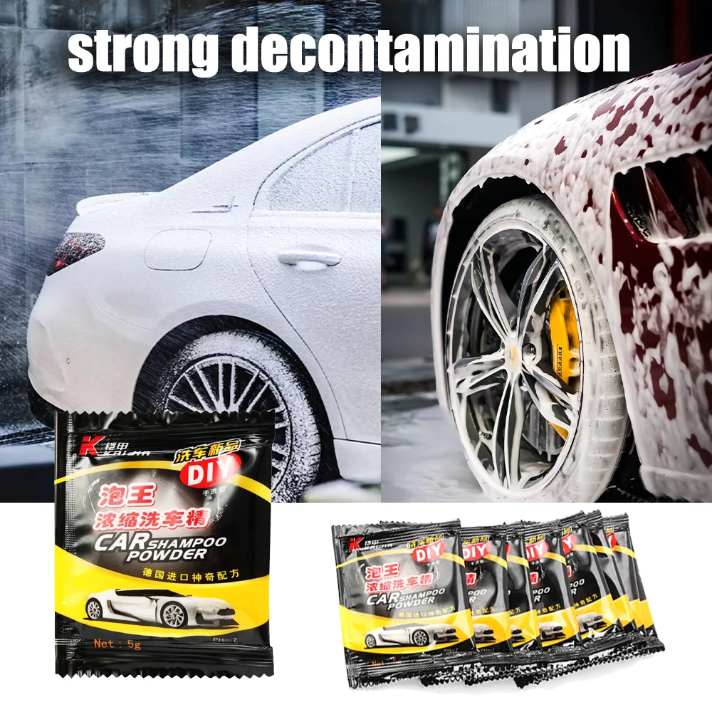 Universal car cleaning tool car detailing cleaner Car Wash Powder Auto Cleaning Shampoo Car Paint Care Coating Clean Tool Soap Powder Windshield Wash Accessories