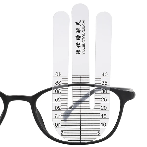 1pair Optical PH Ruler Pupil Height Meter Optometry PH Test Eye Ophthalmic Tool