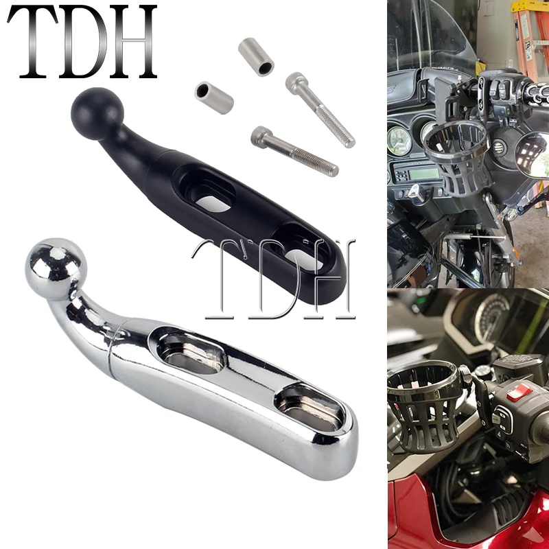

Motorcycle Water Bottle Drinking Drink Cup Holder Bracket For Honda Goldwing GL 1800 GL1800 F6B Gold Wing Phone Frame Support