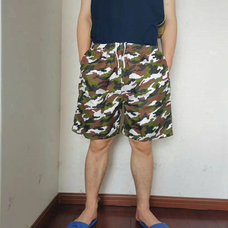 цена Men Shorts Thin 2022 New Summer Arrival Male Beach Shorts Fashion Teenage Boy Korean Style Special Offer Camouflage Pattern S09