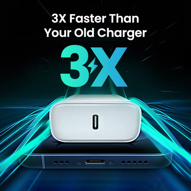 35W PD USB-C Fast Charger For iPhone 16 15 14 Pro Max Plus Samsung Xiaomi Huawei POCO Phone Power Adapter Type C Quick Charging 3