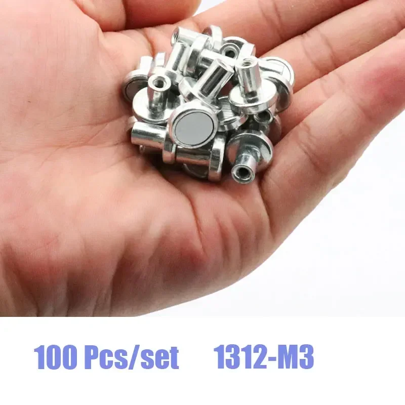 100-Pcs-1312-M3-M4-Led-Module-Magnet-Screws-Led-Magnet-For-Indoor-Led ...