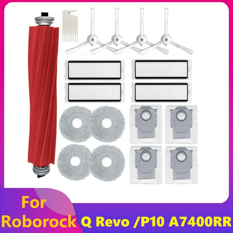 

18 шт., детали для робота-пылесоса Roborock Q Revo / P10 A7400RR