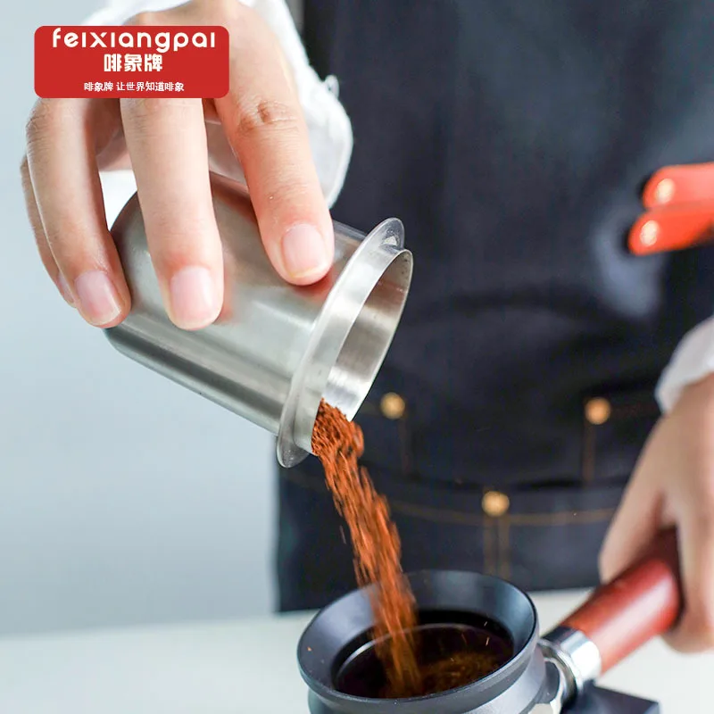 أدوات قهوة فاخرة كوب جرعات فولاذ 58مم