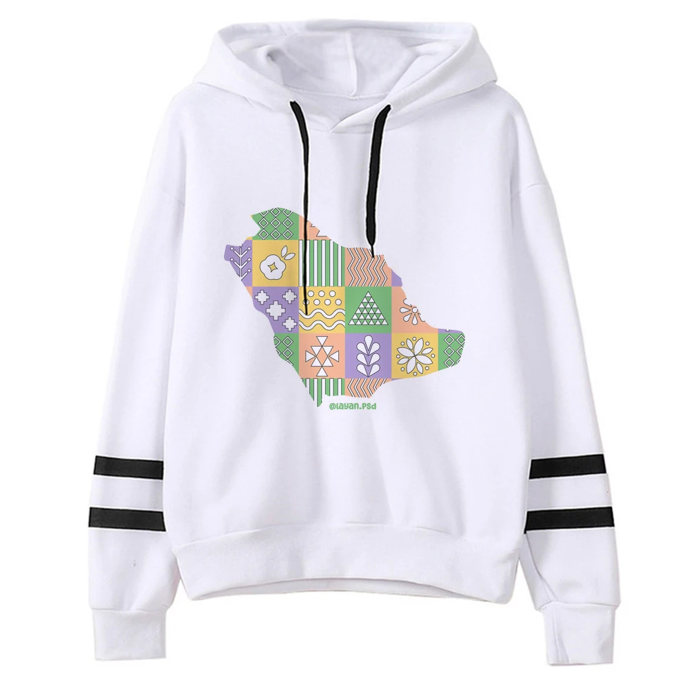 

Saudi National Day hoodies women 2023 vintage Kawaii sweater tracksuit female japanese sweater