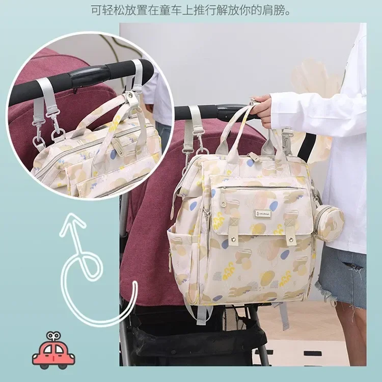 케어 스타프 방수 유모차 엄마 가방 기저귀 핸드백 여행 백팩 다기능 야외 여행 백팩