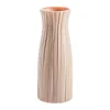 Plastic Flower Vase White Pink Imitation Ceramic Flower Pot Flower Basket Vase Home Office Decoration Garden Supplies Ornaments 3