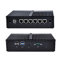 Qotom Mini PC Q500G6-S05 with Celeron Core i3 i5 i7 AES-NI 6 Gigabit NIC Router Firewall Computer 1