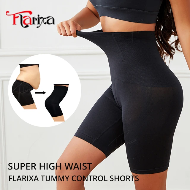 Flarixa High Waist Shaper Underwear Women Seamless Tummy and Hip Lift Pants Shapewear Shorts Slimming Body Shaper Panties Faja 4