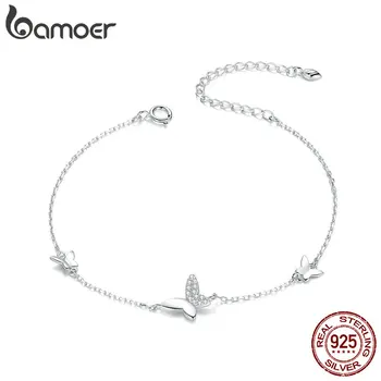 Flying Butterfly Bracelet Lobster Clasp Chain for Women