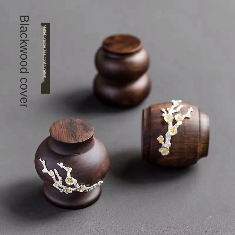 

Чехол для чая Blackwood, аксессуары для украшения чайника, крышка для чайника, подставка в японском стиле ручной работы, чайная платформа кунг-фу