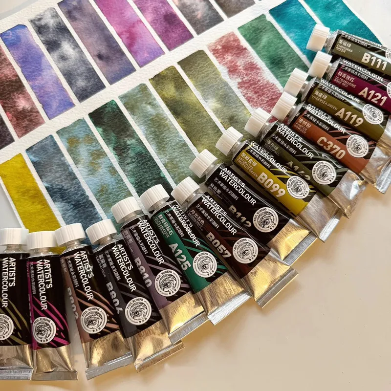 NEW Paul Rubens Artist Layed Watercolor Paint 21colors 15ML Professional Water Color For Painting Art Supplies