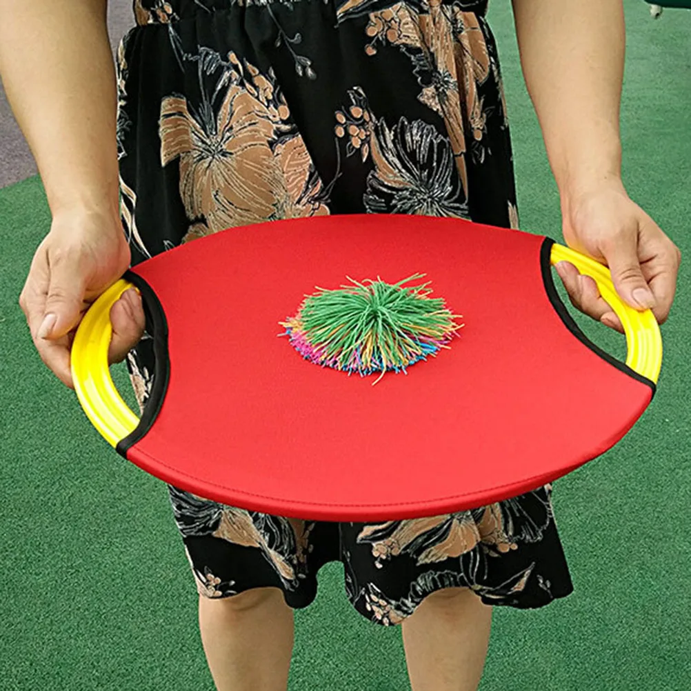 Trampoline Paddle Ball Set Flying Disc Toy Bounce Game Toss Catch For Kids Beach Park Water Sports Outdoor Activities Volleyball