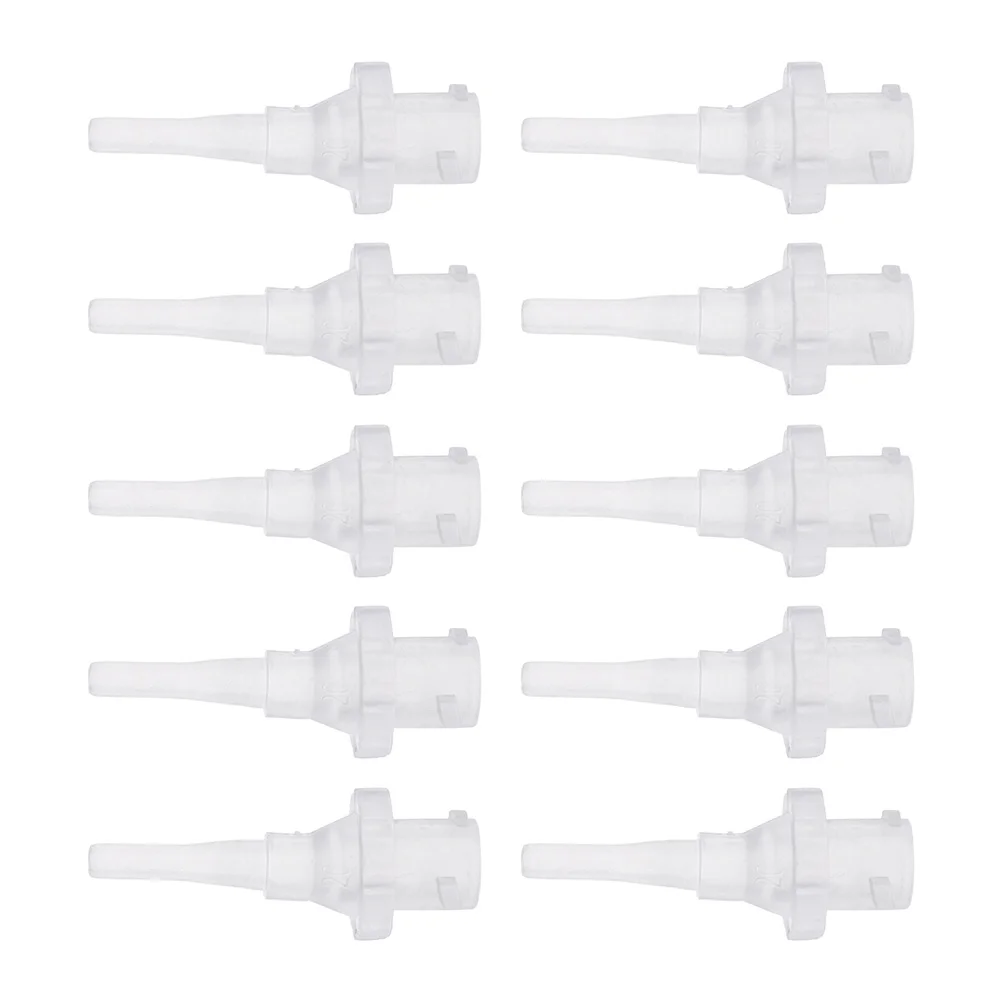 

10 Pcs Otoscopeer Nozzle Cleaning Tools Wax Flushing Irrigation Aldult Tips Pp