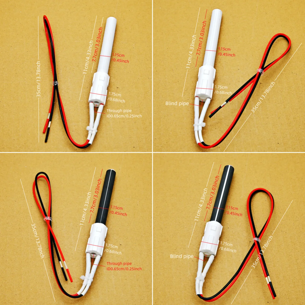 Ceramic igniter 220V 350W quick ignition for home appliance accessories pellet stove igniter 110mm