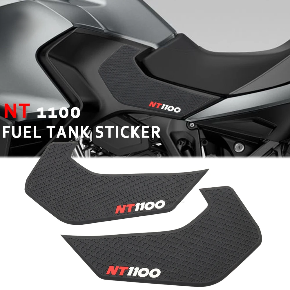 

2022 Side Fuel Tank Pad Knee Pad Grip Pad Tank Grips Fuel Tank Protection Stickers For HONDA NT 1100 NT1100 2021-2023