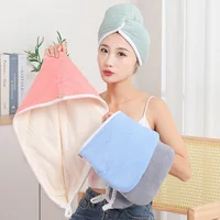 Double Hair Dryer Cap Quick Drying Thickened Female Absorbent Adult Student Wipe Hair Towel Microfiber Towel Hair 6