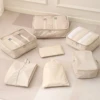 7 Pcs Set Travel Organizer Storage Bags Suitcase Packing Cubes Set Cases Portable Luggage Clothes Shoe Tidy Pouch Folding.-zmt 2