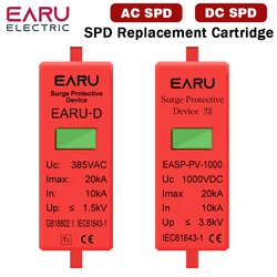 Surge Protector Cartridge Inserts - High Voltage Range & Amp Rating Replacement Core - DC1000V 30-60KA