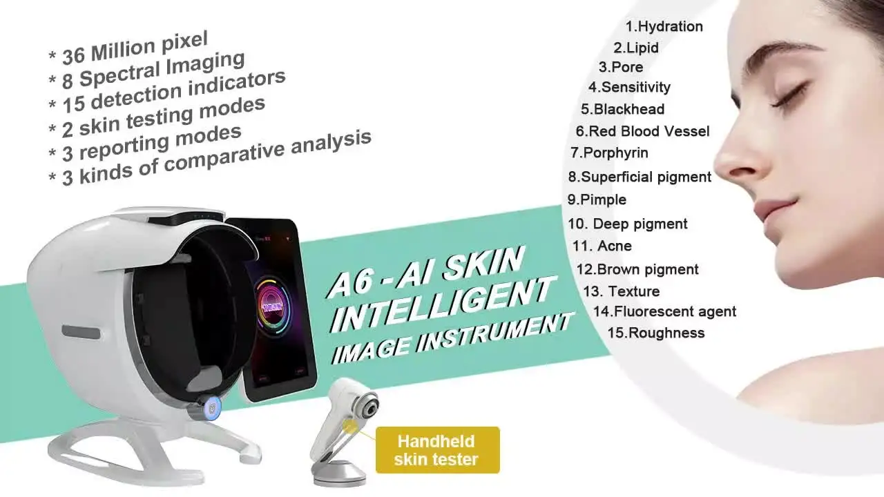LINGKUN 3D AI-диагностический анализатор кожи лица