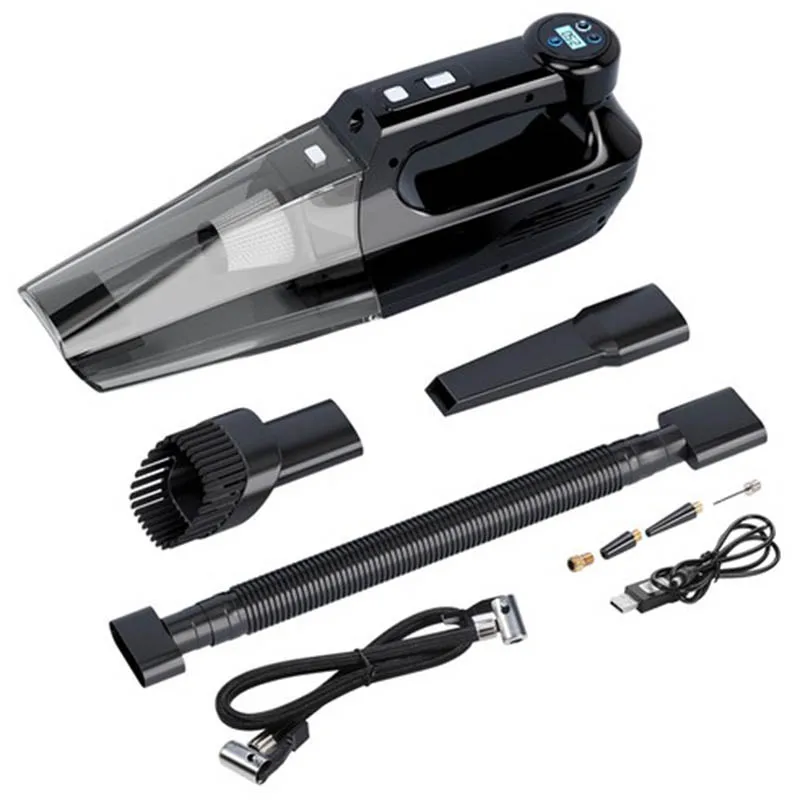 

4 In 1 Car Wireless Vacuum Cleaner Mini Cordless Vacuum Cleaner Home Portable Handheld Vacuum Cleaner Car Inflatable Pump 120W