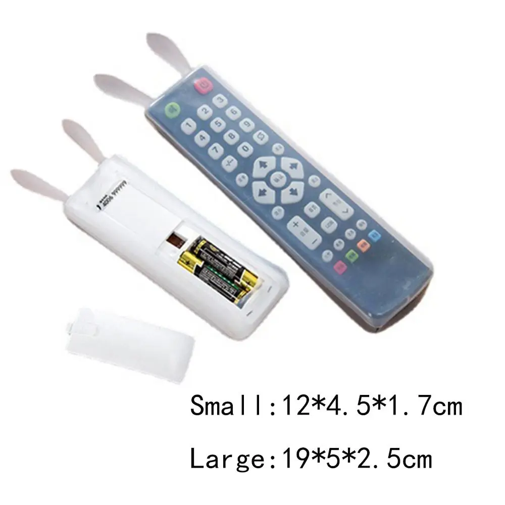 Silicone Remote Case Silicone Remote Cover Silicone Remote Sleeve Remote Controller Cover Silicone Case Protector Silicone TV Box Sleeve Transparent Oil-proof Silicone Remote Control Cover Noctilucent Portable Dust Protect Cover Oil-proof High Elasticity Dust