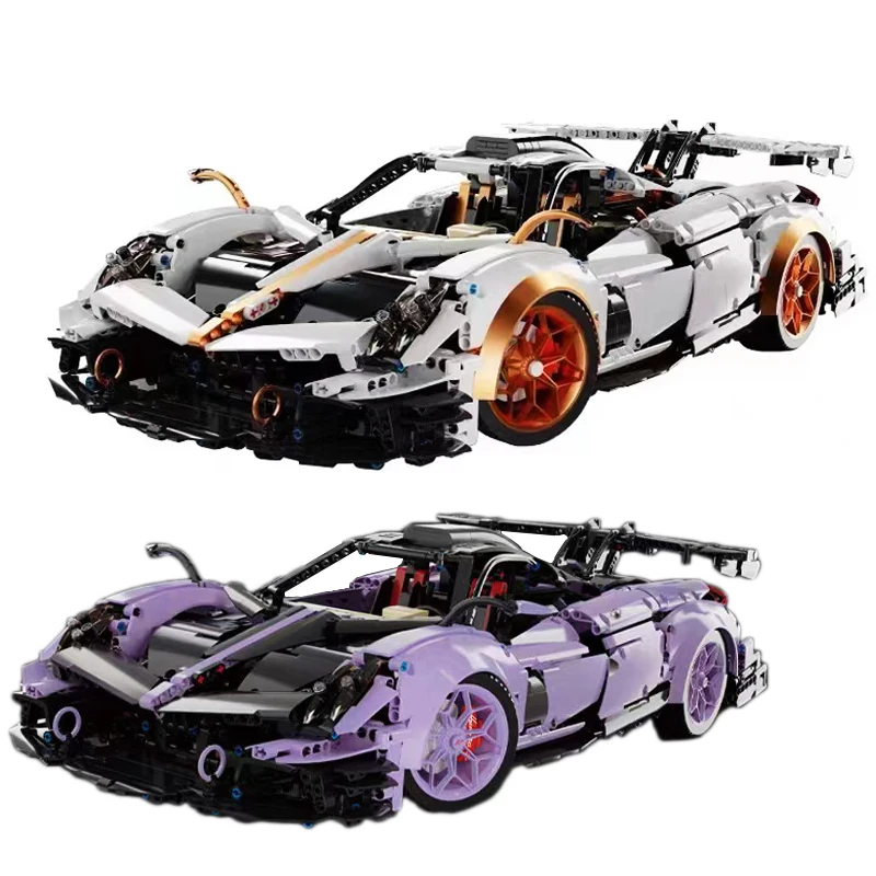 

Technical 1:8 Super Sport Car APP Remote Control Building Blocks Idea City Racing Vehicle Model Brick Toys For Children Gift MOC