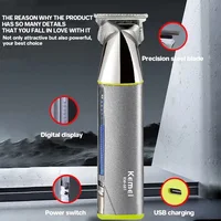 Kemei 4 in 1 Cordless Hair Trimmer Men's Shaver Cordless Razor Hair Clipper Set Electric Nose Beard Trimmer Hair Cutting Machine 2