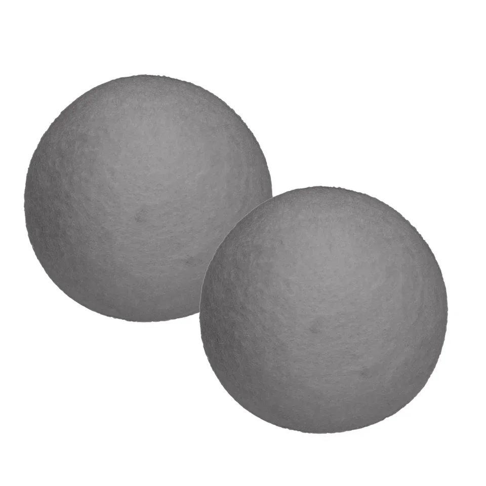 Natural Wool Dryer Balls Anti Static Softener 2 Pack