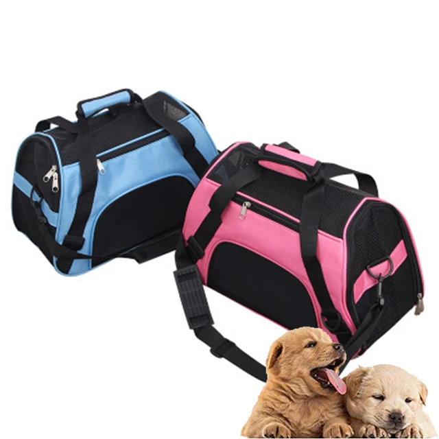 Sac de transport Portable pour chien et chat sac de voyage pour chiot maille respirante tente