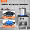 VEVOR 28000BTU 90000BTU Commercial Gas Stove with Cabinet Propane and Natural Gas Countertop Cooking Stove for Restaurant Buffet 2