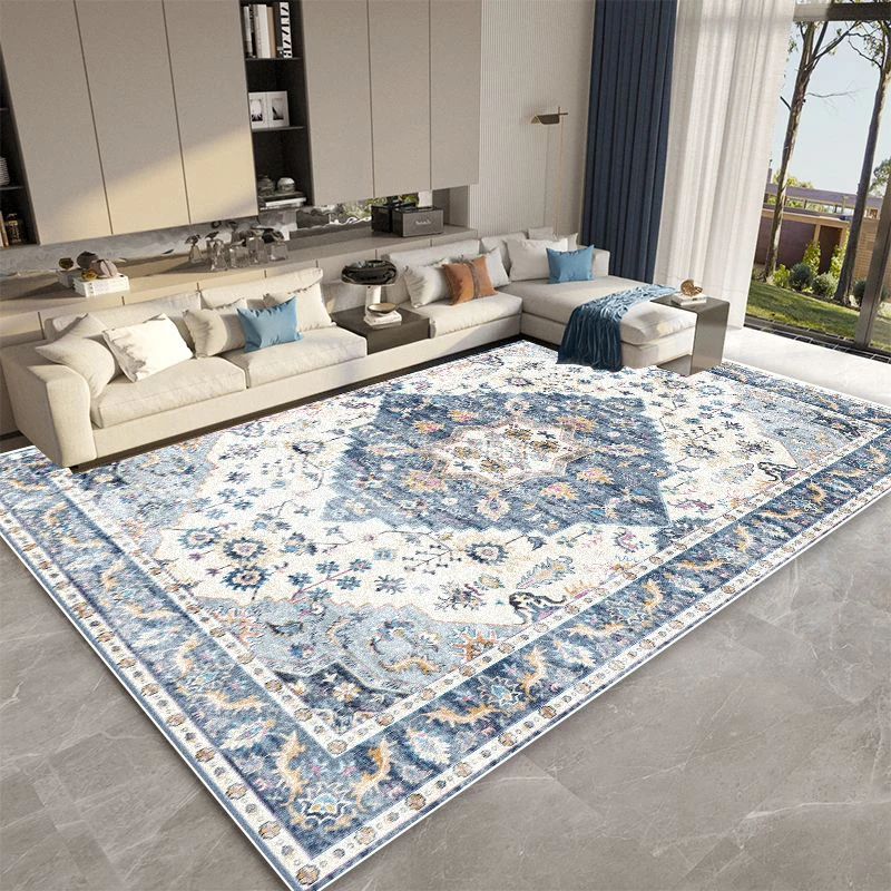 Bohemia Retro Decoration Carpets Living Room Persian Abstract Rugs Home Sofa Light Luxury Floor Mat Bedroom Cloakroom Lounge Rug 4