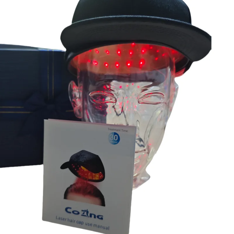 Advanced Laser Hair Growth Device - 650nm Red Light Therapy Cap for Hair Restoration