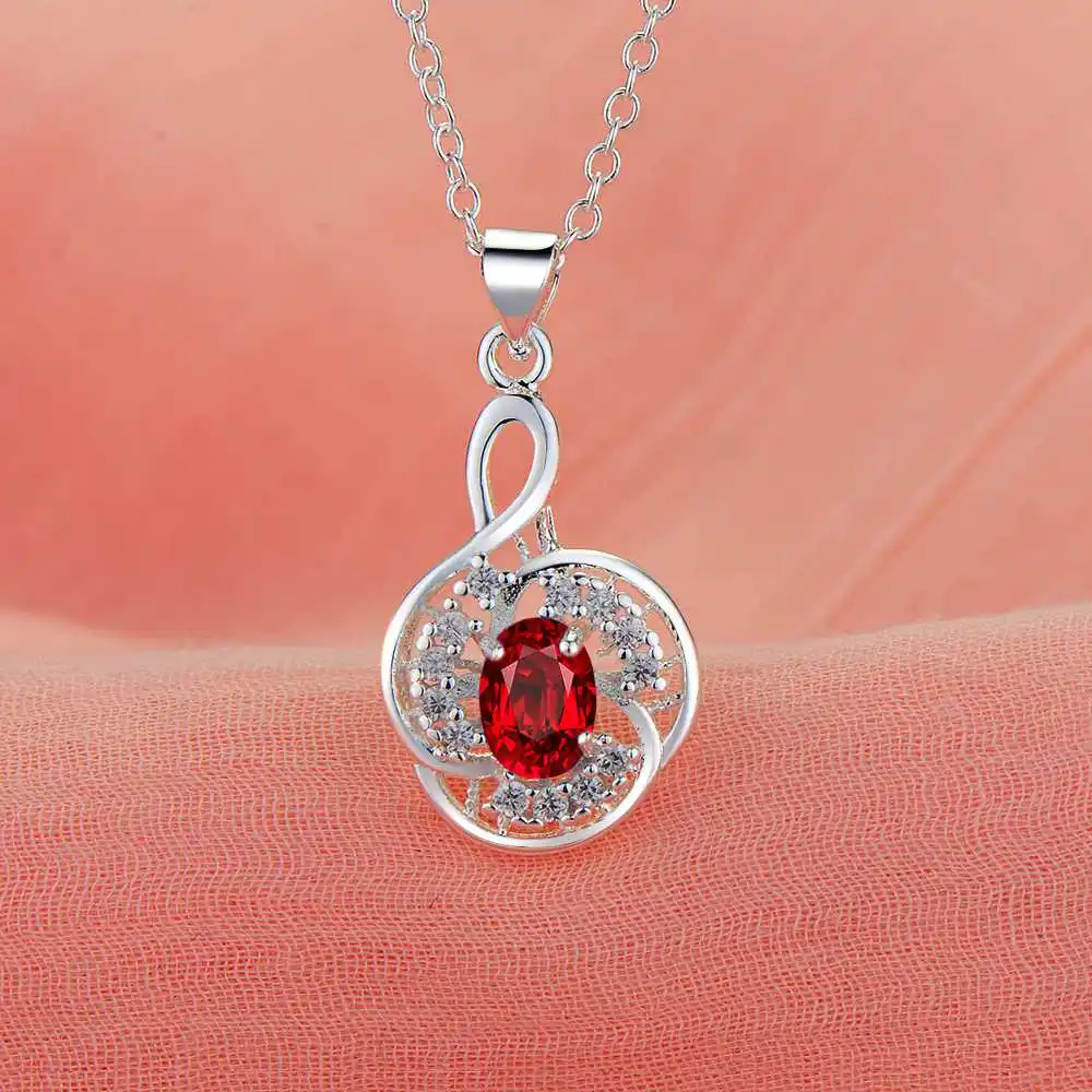 Necklace with evening outfit