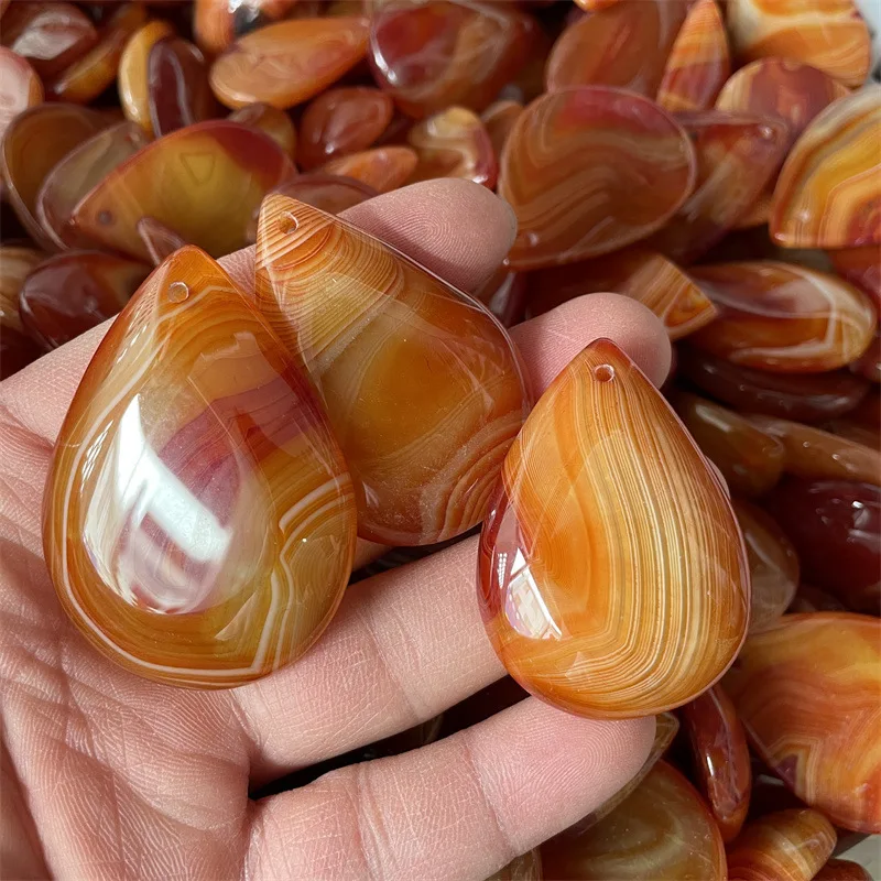 

Недорогой красный нефритовый Агат Sardonyx, подвеска в виде капли воды, Нефритовый Агат, подвеска на свитер, цепочка, нефритовая подвеска