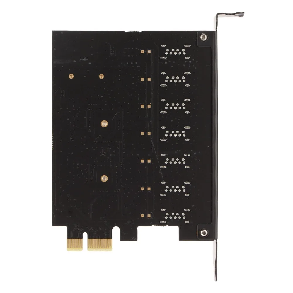 7 포트 PCIe-USB 어댑터 카드 5Gbps 속도 빠른 전송 PCIe USB 허브 USB 모듈 확장 카드 데이터 전송