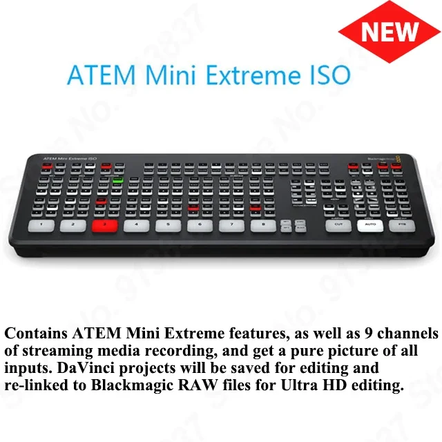 DTM・DAW Blackmagic Design ATEM Mini Pro ISO Amazon.com : Blackmagic Design Atem Mini Pro ISO