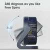 USB Desktop Fan 5 Inches Small Desk Cooling Usb Power Portable Fan Super Mute Cooler 180 Degree Rotation Fan For Home Appliance 4