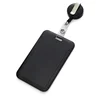 1Set Retractable Badge Holder Reel Staff Nurse Plastic Working Permit Holder Cover Exhibition Bus Pass Card Cover Case ID Sleeve 4