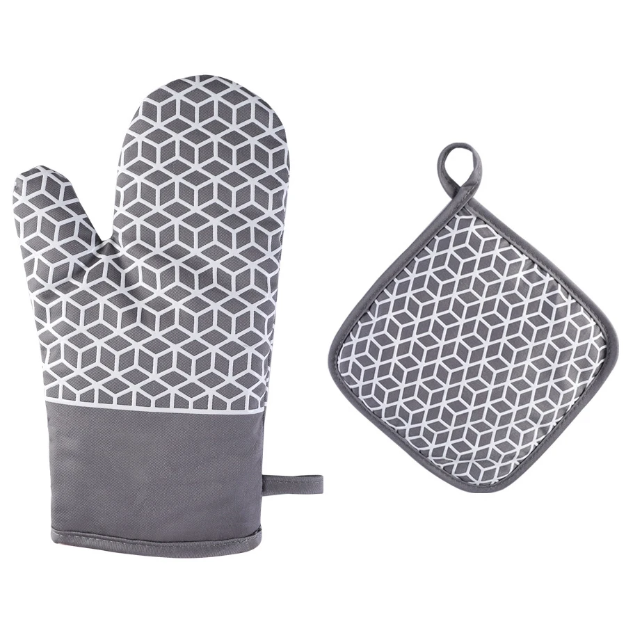 Cuisinart Silicone Oven Mitt Woven Texture Nonslip Grip Heat