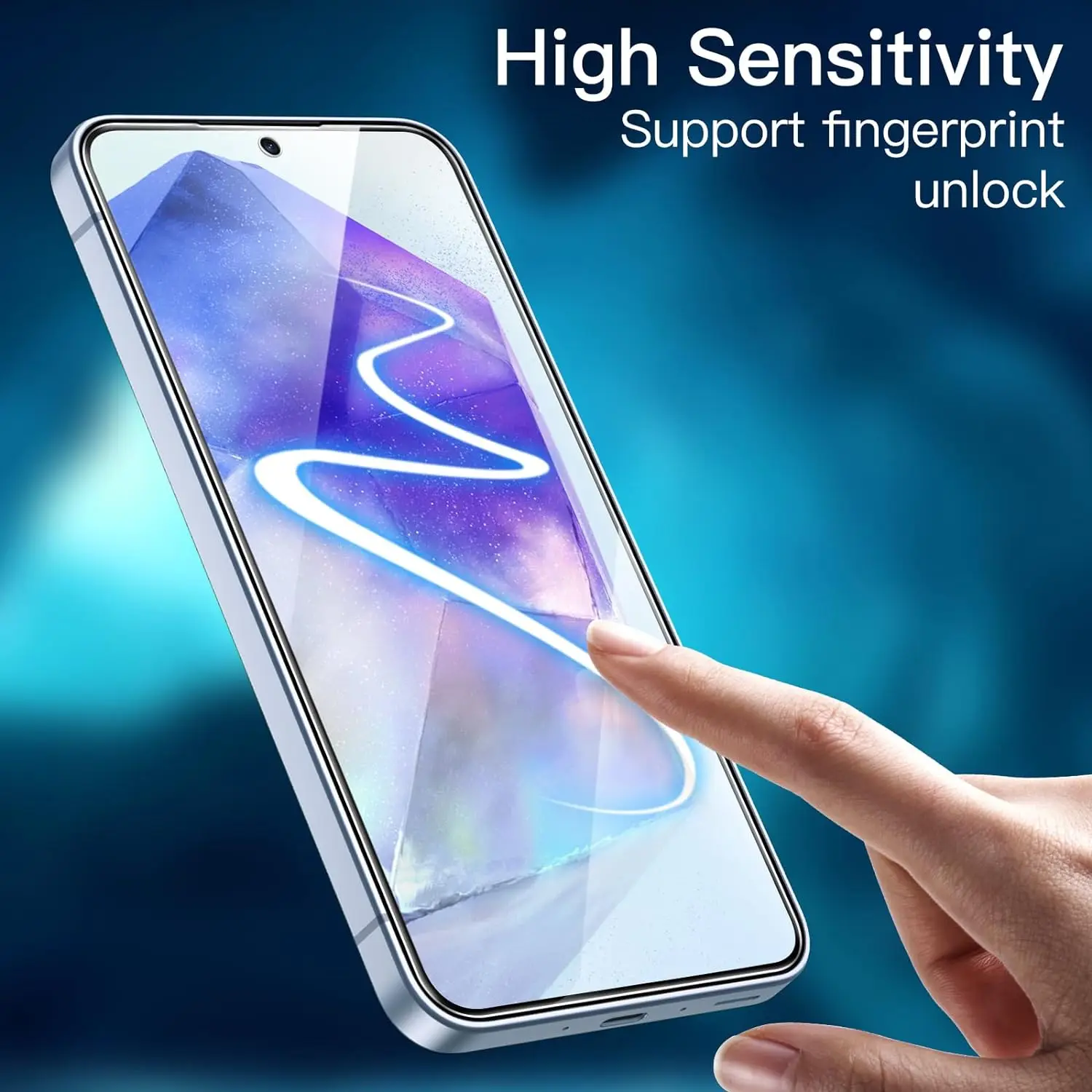 Premium 9H Tempered Glass Screen Protector - 2 or 4 Pack