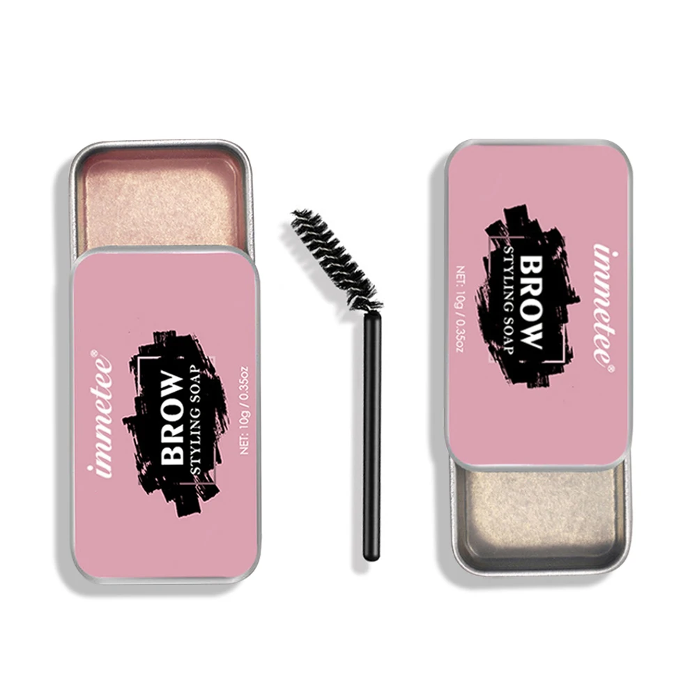 Eyebrow Soap Brow Wax Waterproof Soap Long Lasting Hold Long Lasting Eyebrow Clear Brow Gel for Makeup Brows Kit eyebrow soap gel